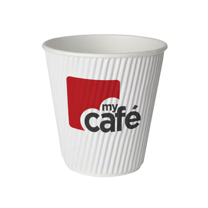 Mycafe 12oz Ripple Wall Hot Cups (Pack of 500)