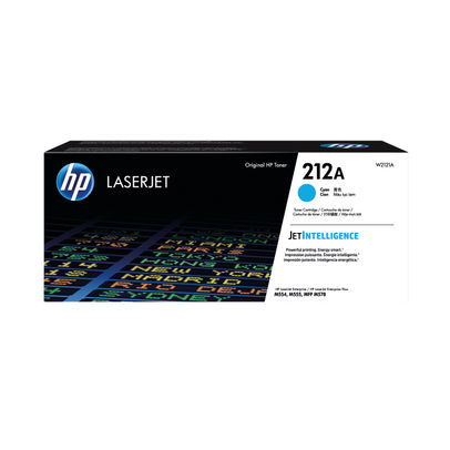 HP 212A Cyan Laserjet Toner Cartridge - W2121A