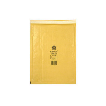 Jiffy AirKraft Bag Size 5 260x345mm Gold GO-5 (Pack of 10)