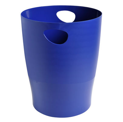 Exacompta Bee Blue Ecobin Recycled 15 Litres Navy Blue (Pack of 8)
