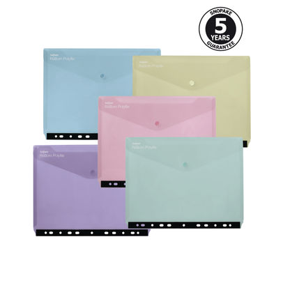 Snopake Reborn Assorted Ring Binder Wallets (Pack of 5)