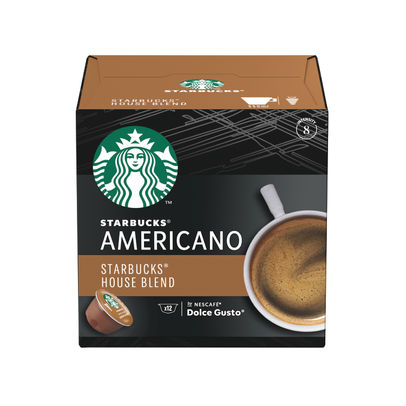 Nescafe Starbucks House Americano Coffee Capsules (Pack of 36)