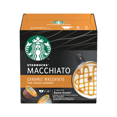 Nescafe Starbucks Caramel Macchiato Coffee Capsules (Pack of 36)