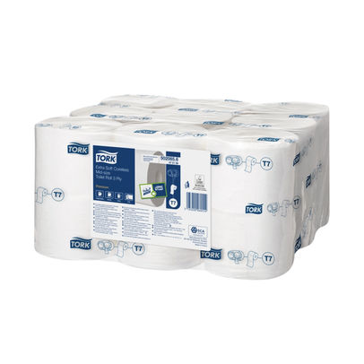 Tork Extra Soft Coreless 3-Ply Premium Toilet Roll (Pack of 18)