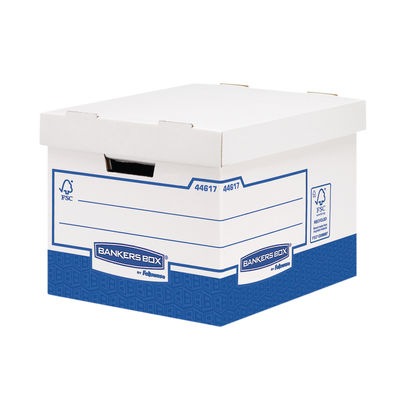 Bankers Box Basics Heavy Duty Storage Box (Pack of 10)