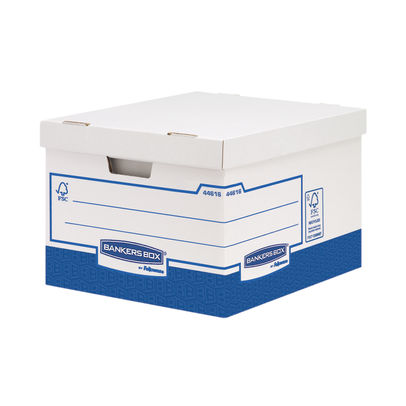 Bankers Box Basics Large Storage Boxes (Pack of 10)