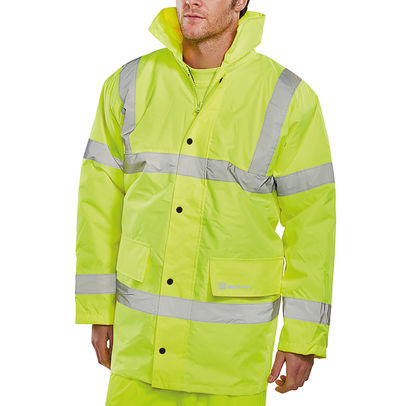 Constructor Saturn Large Yellow High Vis Jacket