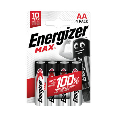 Energizer Max AA Battery (Pack of 4)