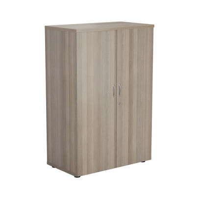 Jemini Wooden Cupboard 800x450x1200mm Grey Oak