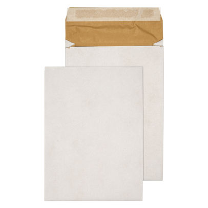 Q-Connect Padded Gusset Envelopes E4 400x280x50mm Peel and Seal White (Pack of 1