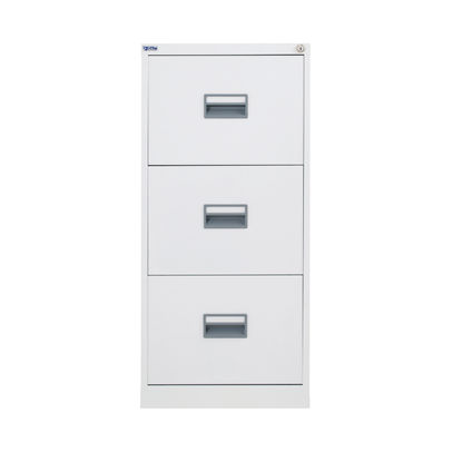 Talos 1000mm White 3 Drawer Filing Cabinet