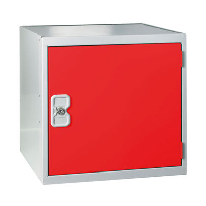 One Compartment D300mm Red Cube Locker - QU1212A01GURD