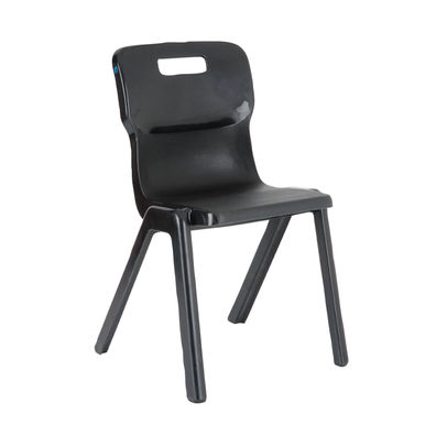 Titan 310mm Charcoal One Piece Chair (Pack of 10)