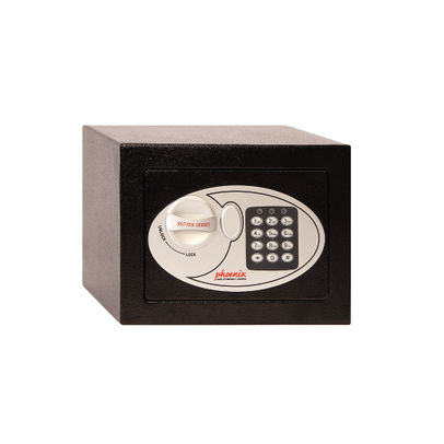 Phoenix Black Compact Home/Office Safe 3kg - SS0721E