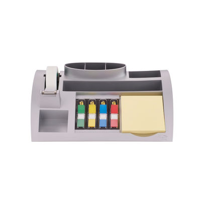 Post-it Desk Organiser Silver 6 Compartment