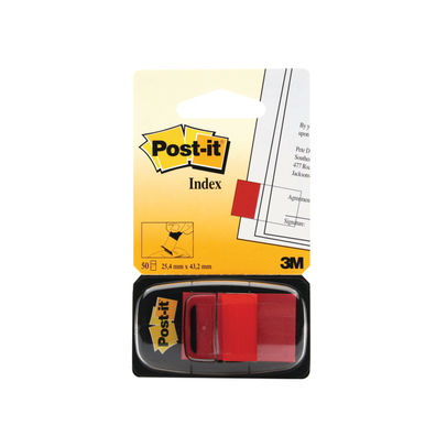 Post-it Red Index Tabs (Pack of 600)