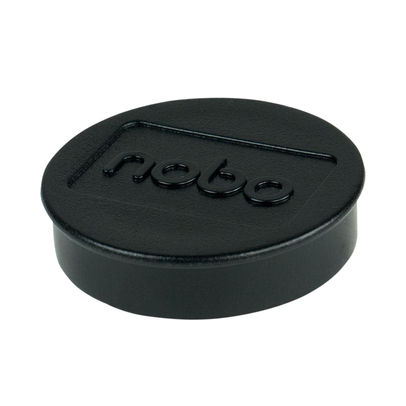 Nobo Whiteboard Magnets 38mm Black (Pack of 10)