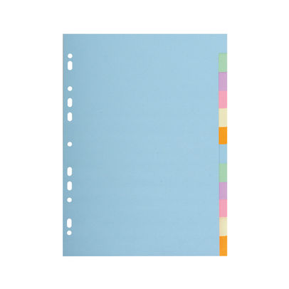 Forever Dividers 12 Part A4 Pastel (Pack of 25)