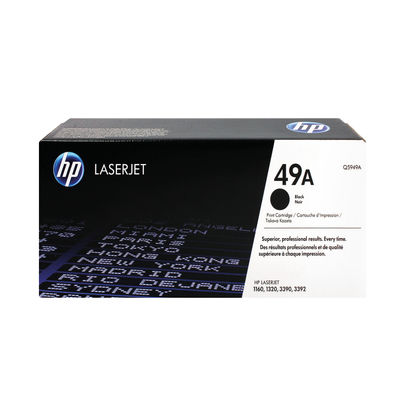 HP 49A Black LaserJet Toner Cartridge - Q5949A