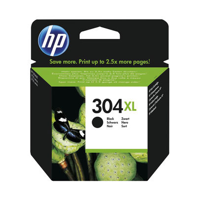 HP 304XL Black Ink Cartridge High Yield
