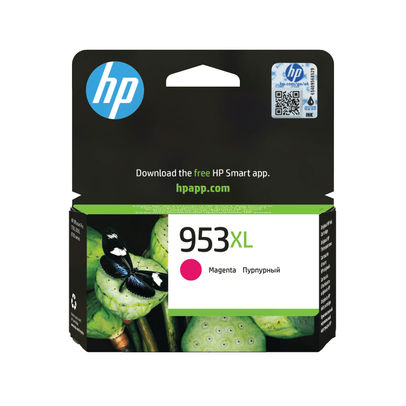 HP 953XL High Capacity Magenta Ink Cartridge - F6U17AE