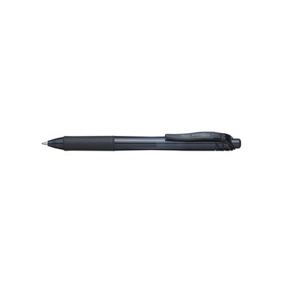 Pentel Energel X Black Retractable Pen (Pack of 12)