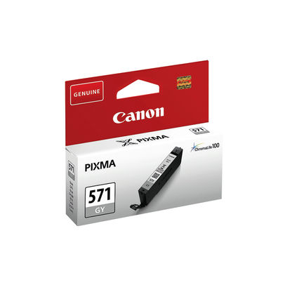 Canon CLI-571GY Grey Ink Cartridge - 0389C001