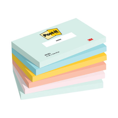 Post-it Notes Beachside Colour 76x127mm (Pack of 6)