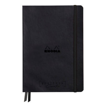 Clairefontaine Rhodiarama Creation Dot Goalbook A5 Black