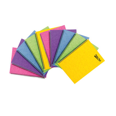 Pukka Pad Notemakers Sidebound A4 Assorted (Pack of 10)