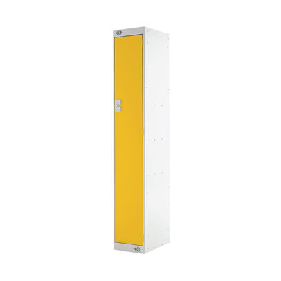 One Compartment D300mm Yellow Locker