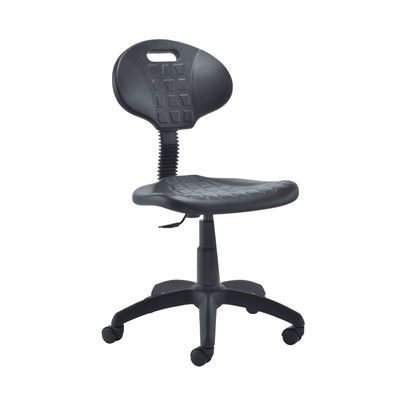 Jemini Black Polyurethane Factory Operators Chair