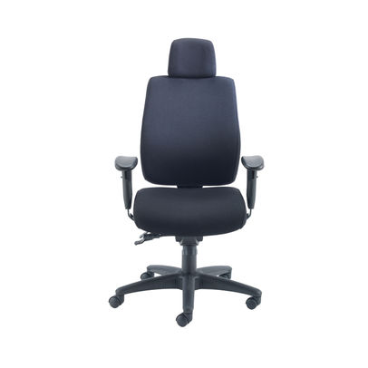 Avior Elbrus Black High Back Operators Office Chair