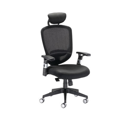 Arista Lexi Black Headrest High Back Office Chair