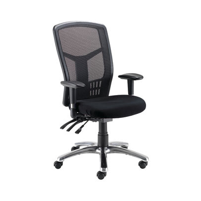 Arista Logan Black Mesh Operators Office Chairs