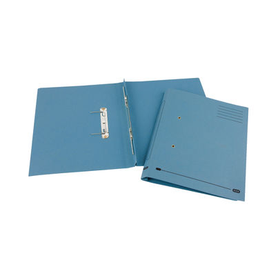 Elba Spirosort Blue Foolscap Spring File (Pack of 25)