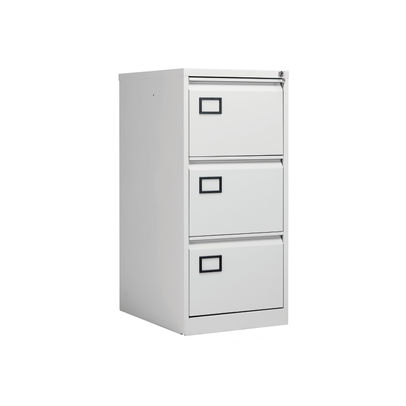 Jemini H1016mm Light Grey 3 Drawer Filing Cabinet