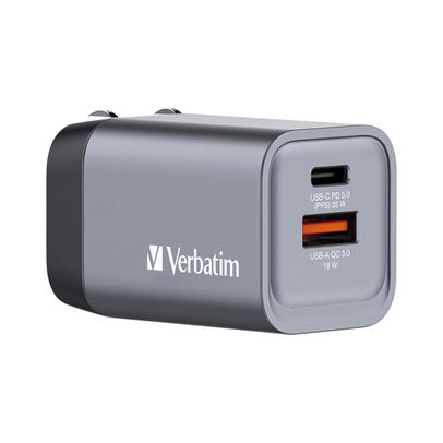 Verbatim GNC-35 GaN 35W 2 Port Charger