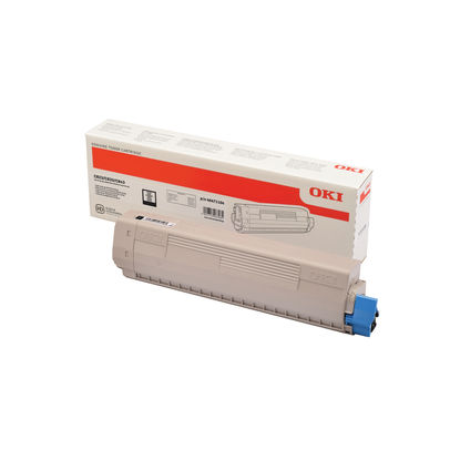 Oki C823 Black Toner Cartridge - 46471104