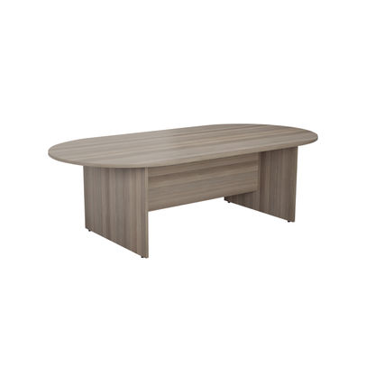 Jemini 2400x1200mm Grey Oak Meeting Table