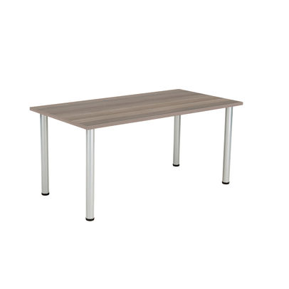 Jemini 1600x800mm Grey Oak Rectangular Meeting Table