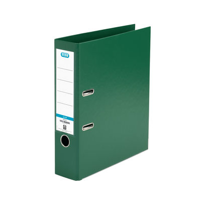 Elba A4 Green 70mm Plastic Lever Arch File