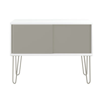 Bisley MultiSideboard 1000x450x750mm White/Goose Grey