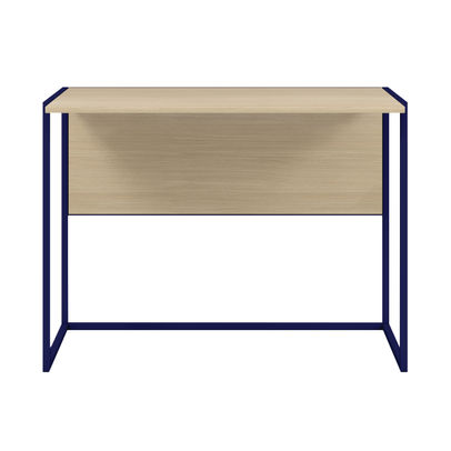 Bisley Outline Desk 1000x5000mm Oak/Oxford Blue