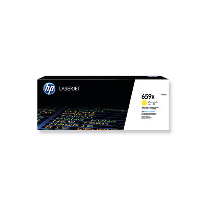 HP 659X High Yield Yellow Toner Cartridge - W2012X