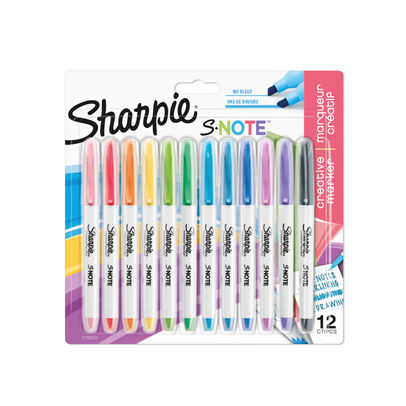 Sharpie S-Note Assorted Creative Markers (Pack of 12)