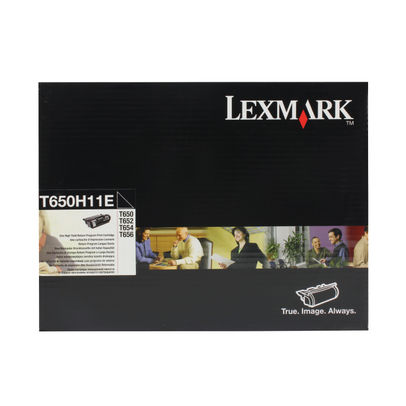 Lexmark Black High Capacity Toner Cartridges - T650H11E