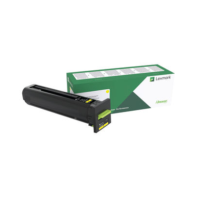 Lexmark CS82X/CX860 Yellow Return Programme Toner - 72K20Y0