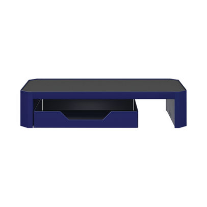 Bisley Platform Monitor Stand Small Blue