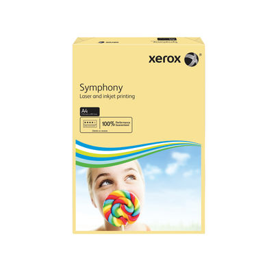 Xerox Symphony A4 Ivory Ream 80gsm Paper (Pack of 500)